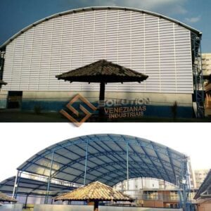 Veneziana para Construções Industriais - Manutenção