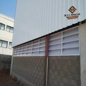 Veneziana Industrial para Garagens Qualidade do Ar