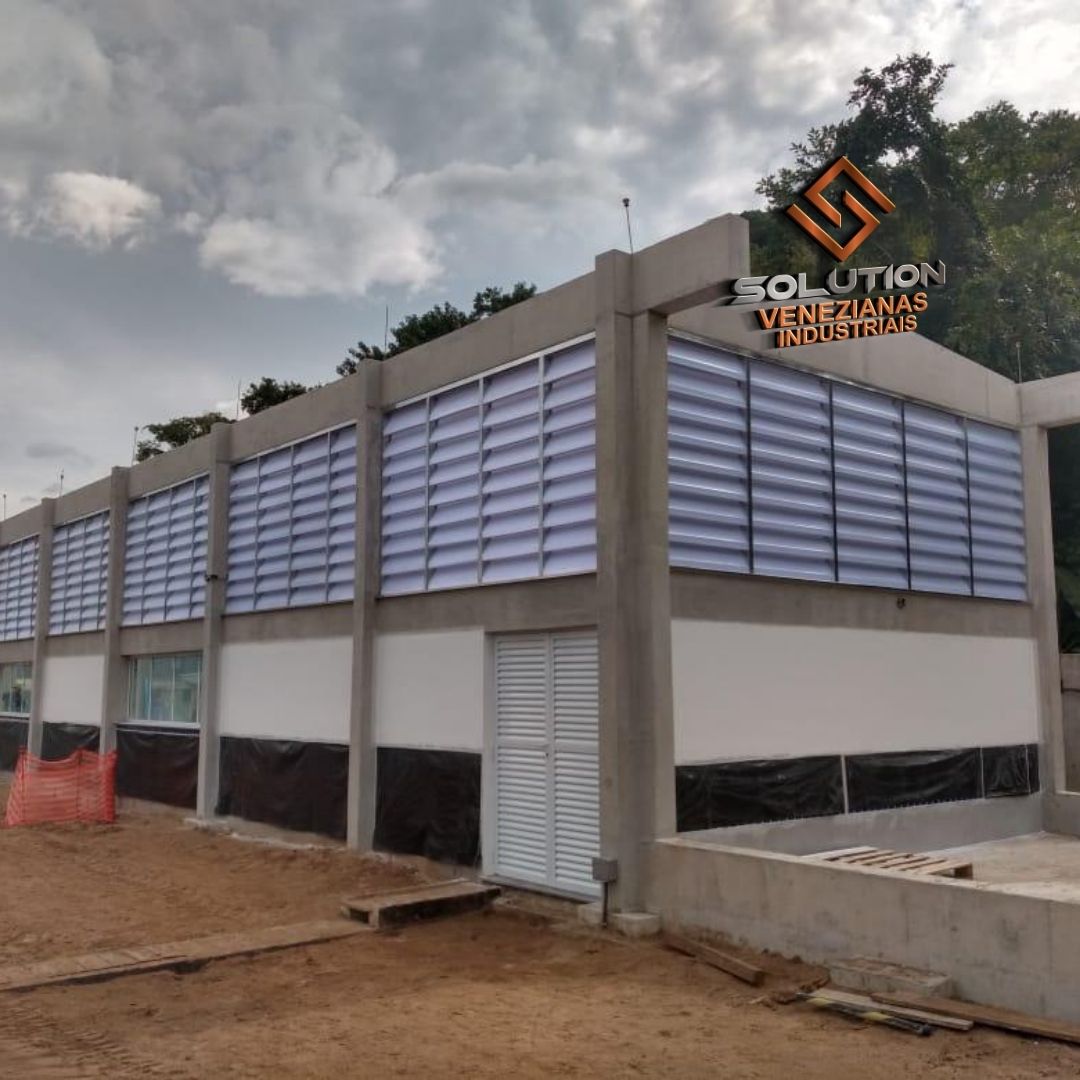Conforto Ambiental com a Veneziana Industrial Mais Benefícios Para seu Projeto