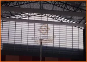 Veneziana Industrial em PVC Brasil - Manutenção Facilitada