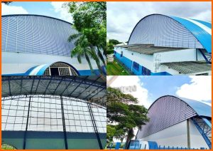 Veneziana Industrial Solution Guia Completo – Material e Durabilidade: Fatores Decisivos aplicada em galpão, destacando resistência e ventilação eficiente