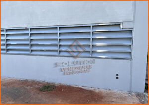 Galpões com Veneziana Industrial - Facilidade de Manutenção