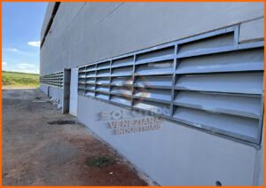 Galpões com Veneziana Industrial - Economia de Energia