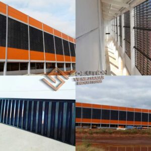 Instalação de Veneziana Industrial - Análise da Orientação Solar