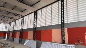 Veneziana Industrial Economia em Foco com ventilação eficiente e durabilidade