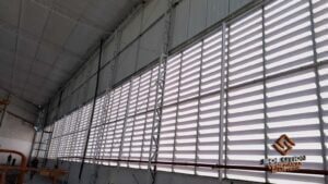 Veneziana Industrial Resistente Durabilidade em Ambientes Industriais Hostis