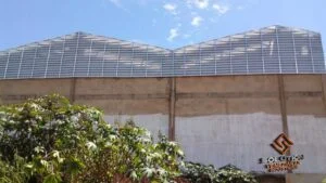 Veneziana Industrial Resistente Veneziana Industrial Resistente suportando altas pressões do vento com qualidade Solution