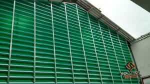 Veneziana Industrial Ótima Ventilação para máxima circulação de ar em ambientes industriais
