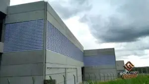 Veneziana Industria Circulação de ArEficiência Térmica com a Veneziana Industrial