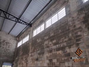 Veneziana Industrial Instalação FácilManutenção Simples e Acessível