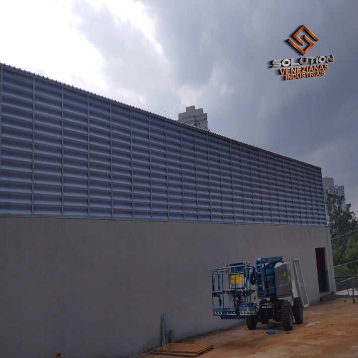 Veneziana Industrial Ambiente Arejado para Melhor Conforto Interno