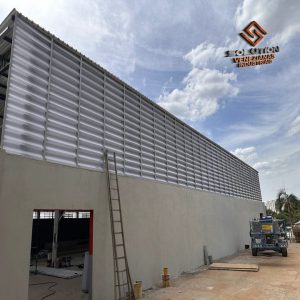 Venezianas Industriais para Galpões - ventilação eficiente e iluminação natural com Solution