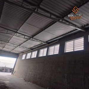 Venezianas Industriais Reduzem Custos com ventilação e conforto térmico eficiente