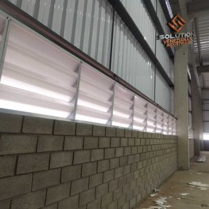 Veneziana Industrial Preço Justo para ventilação e economia em galpões e indústrias