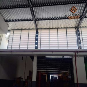 Veneziana Industrial Fácil Manutenção com alta durabilidade e mínima intervenção