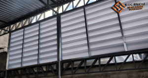A Qualidade da Veneziana Industrial Clima Perfeito da Solution para conforto térmico e ventilação eficiente