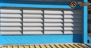 Veneziana Industrial Menos Umidade garantindo melhor ventilação e conforto térmico
