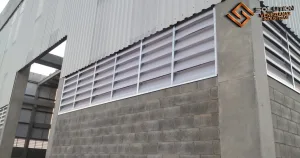 Veneziana Industrial Para Industriais, solução para ventilação e iluminação natural eficiente