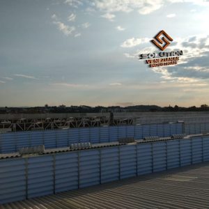 Veneziana Industrial Menos Ar Abafado com ventilação eficiente para reduzir o calor industrial