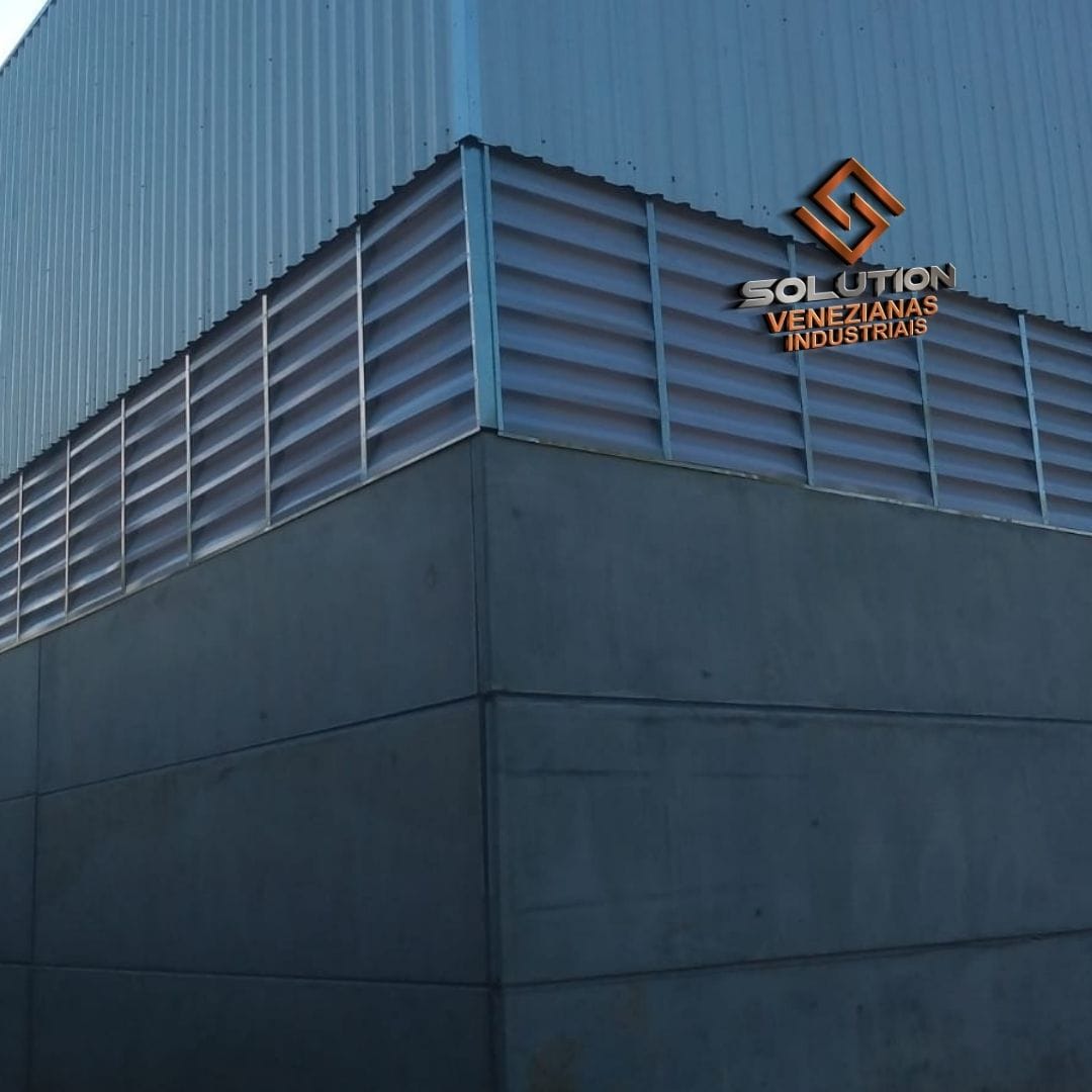 escolha consciente com a veneziana industrial mais frescor na sua industria
