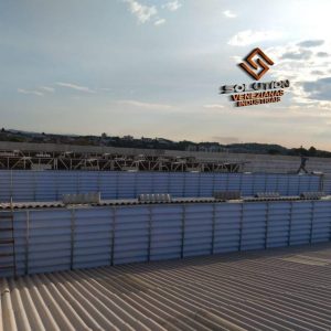 Veneziana Industrial Mais Ar Natural para ventilação eficiente em galpões