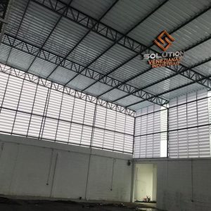 Veneziana Industrial Mais Ar Natural para ventilação eficiente em galpões