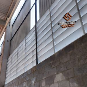 Veneziana Industrial Medidas sob medida para ventilação eficiente em projetos industriais