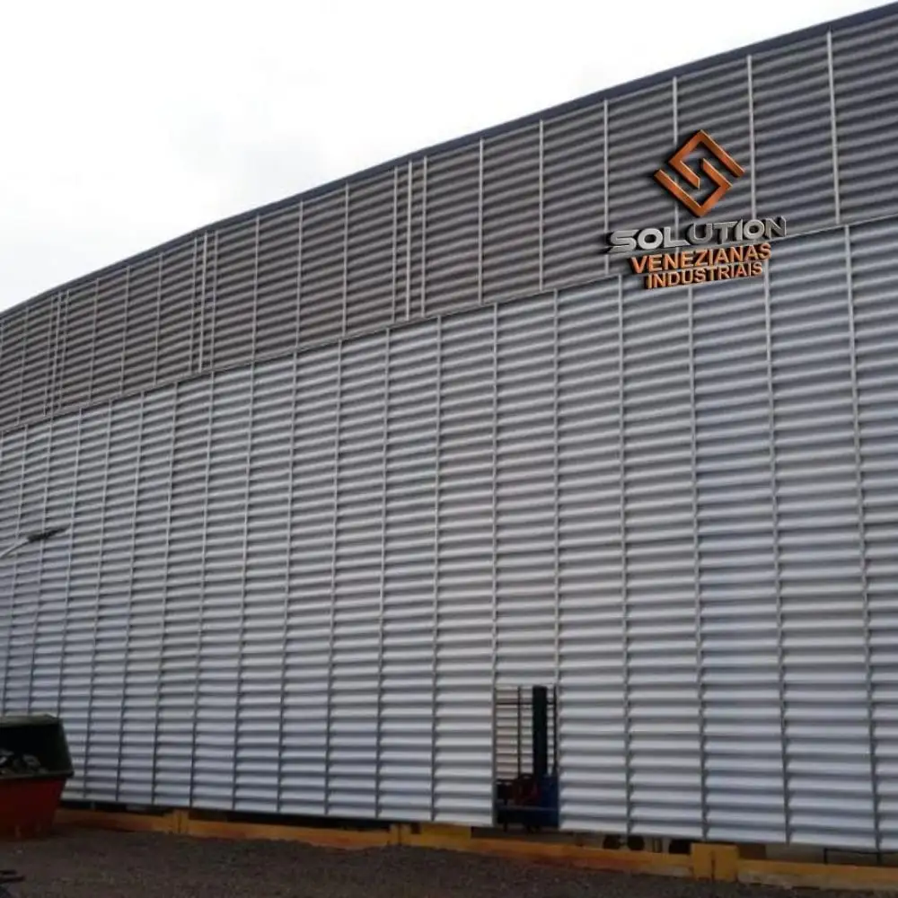 Conforto Térmico com a Veneziana Industrial Em Toda Obra A Solução para Ambientes Industriais Equilibrados