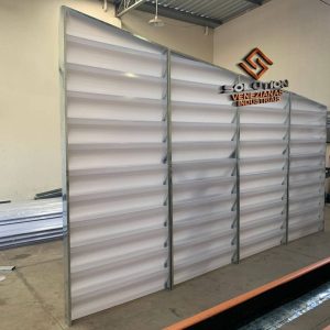 Ventilação e Iluminação Otimizadas com a Veneziana Industrial Medidas