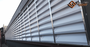 Veneziana Industrial Ar Mais Fresco para ambientes industriais
