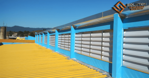 Veneziana Industrial Sem Gasto Extra garantindo ventilação eficiente e economia