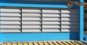 Veneziana Industrial Ar Renovador Veneziana Industrial Ar Renovador para ventilação eficiente e conforto térmico